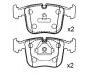 브레이크 패드 Brake Pad Set:34 11 1 160 296