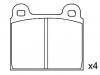 브레이크 패드 Brake Pad Set:251 698 151 D