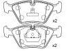 Bremsbelagsatz, Scheibenbremse Brake Pad Set:447 698 151 C