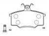 ブレーキパッド Brake Pad Set:431 698 151 E