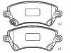 Brake Pad Set:04465-02061