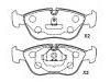 ブレーキパッド Brake Pad Set:271 587