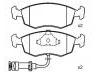 Plaquettes de frein Brake Pad Set:1 632 792