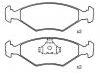 브레이크 패드 Brake Pad Set:5882984