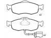 刹车片 Brake Pad Set:1 022 079