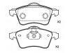 브레이크 패드 Brake Pad Set:7D0 698 151 E