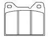 ブレーキパッド Brake Pad Set:270 165