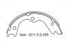 Bremsbackensatz Brake Shoe Set:NN2073