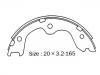 제 동자 Brake Shoe Set:NN2076