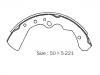 刹车蹄片 Brake Shoe Set:41060-G3225