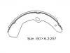 刹车蹄片 Brake Shoe Set:NR2024