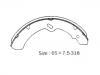 ブレーキシュー Brake Shoe Set:41060-01D27