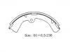 Kit mâchoire de frein Brake Shoe Set:NR2046