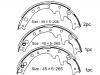 제 동자 Brake Shoe Set:5-88455-003-0