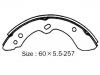 Zapata de freno Brake Shoe Set:W001-33-310