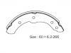 Zapata de freno Brake Shoe Set:NN1084