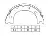 刹车蹄片 Brake Shoe Set:46530-36020-000