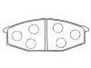 Pastillas de freno Brake Pad Set:41060-91255