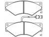 Bremsbelagsatz, Scheibenbremse Brake Pad Set:190 6183