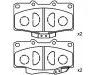 브레이크 패드 Brake Pad Set:04465-60050