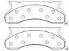 Bremsbelagsatz, Scheibenbremse Brake Pad Set:E4TZ-2001-B