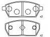 브레이크 패드 Brake Pad Set:55200-62874