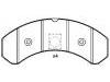 тормозная кладка Brake Pad Set:8 284 000 106