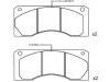 Bremsbelagsatz, Scheibenbremse Brake Pad Set:5000 814 345