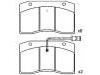 Brake Pad Set:9316 1314