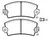 브레이크 패드 Brake Pad Set:4 320 271