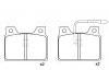 Plaquettes de frein Brake Pad Set:4245.57