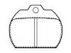 Pastillas de freno Brake Pad Set:111 698 151 B