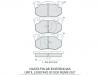 Bremsbelagsatz, Scheibenbremse Brake Pad Set:180375