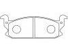 Bremsbelagsatz, Scheibenbremse Brake Pad Set:04491-87700