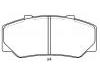 Bremsbelagsatz, Scheibenbremse Brake Pad Set:272 827