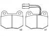 刹车片 Brake Pad Set:0060 728 434