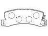 Plaquettes de frein Brake Pad Set:04466-33110