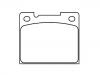 Plaquettes de frein Brake Pad Set:2 701 647