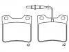 Bremsbelagsatz, Scheibenbremse Brake Pad Set:4250.81