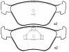 Bremsbelagsatz, Scheibenbremse Brake Pad Set:V89BB-2K021-AC