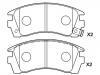 브레이크 패드 Brake Pad Set:41060-58Y85