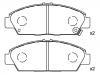 刹车片 Brake Pad Set:45022-S30-G10