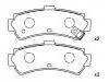 ブレーキパッド Brake Pad Set:44060-0M890