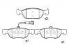 Plaquettes de frein Brake Pad Set:9 947 630