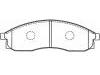 Bremsbelagsatz, Scheibenbremse Brake Pad Set:41060-89E92