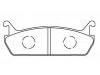 Bremsbelagsatz, Scheibenbremse Brake Pad Set:04492-87101