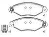 Bremsbelagsatz, Scheibenbremse Brake Pad Set:4251.69