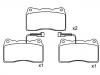 ブレーキパッド Brake Pad Set:9 948 030