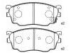 브레이크 패드 Brake Pad Set:CBY3-33-23Z