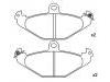 Bremsbelagsatz, Scheibenbremse Brake Pad Set:A117J0085S